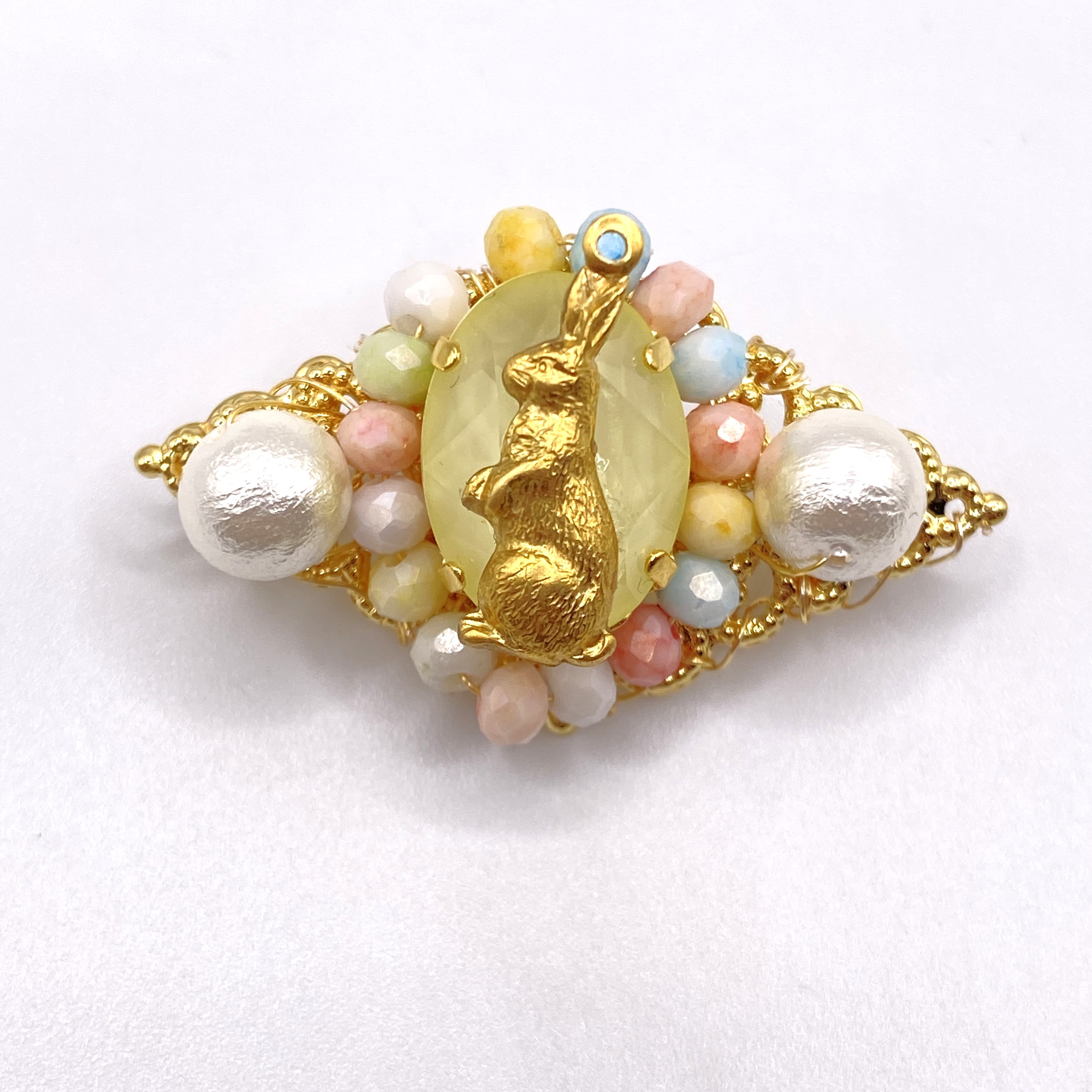 うさぎが集めた朝靄の宝石