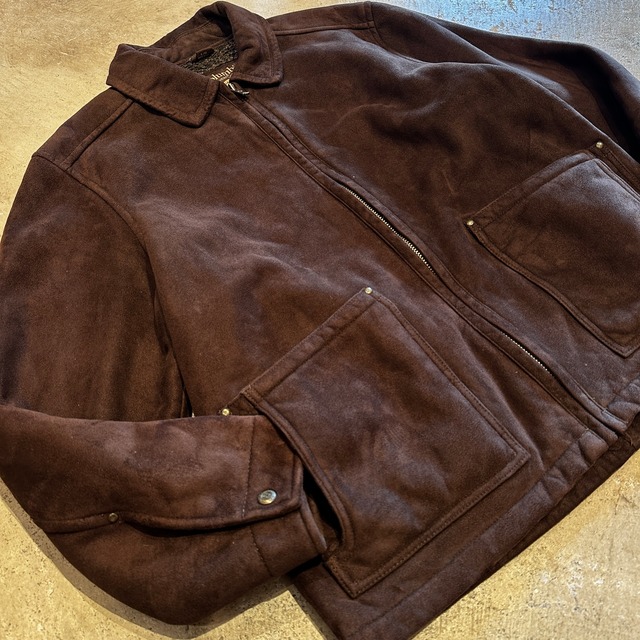 COLUMBIA FAKE FAR JACKET BROWN