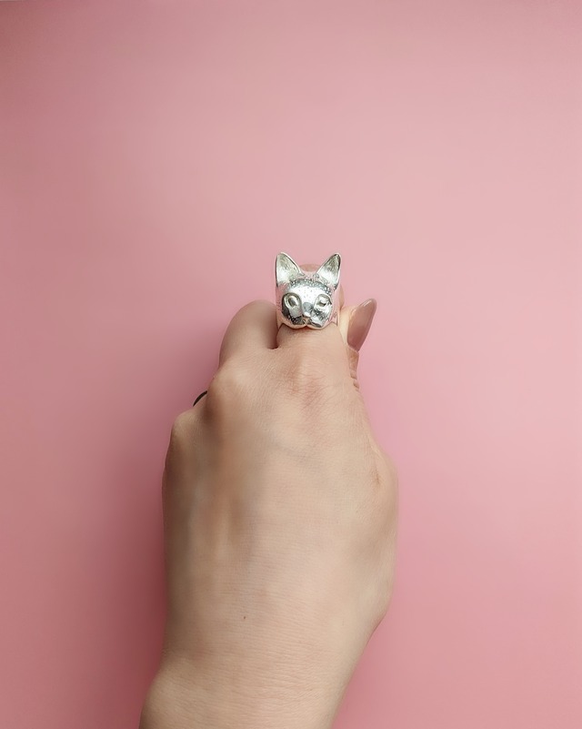 【culoyon】　MASK OF CAT -Silver-