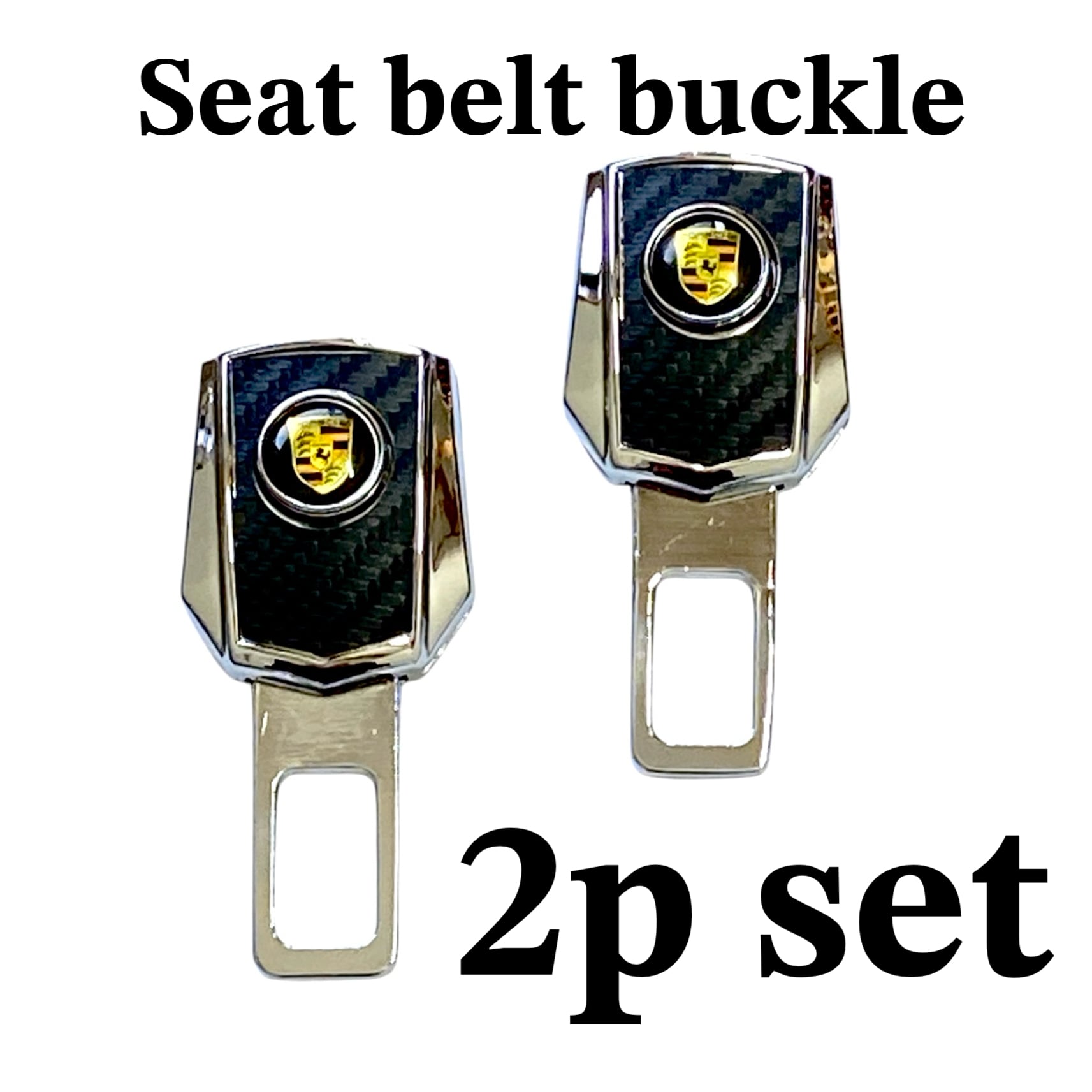 送料無料 2個セット ポルシェ シートベルト アラームキャンセラー