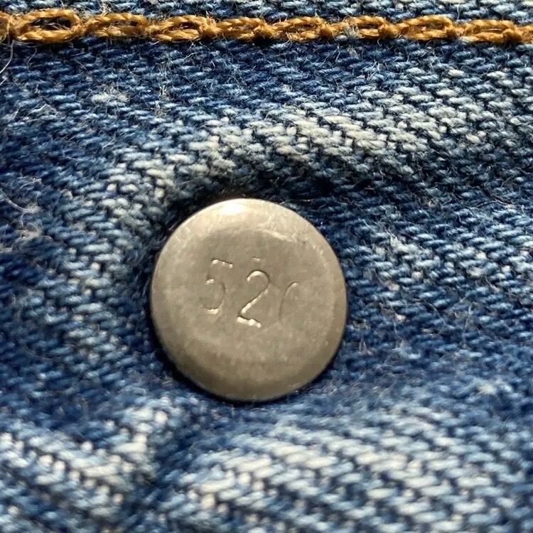 W29 L33】90's US.Levis 501xx リーバイス エルパソ工場(520) ボタン裏