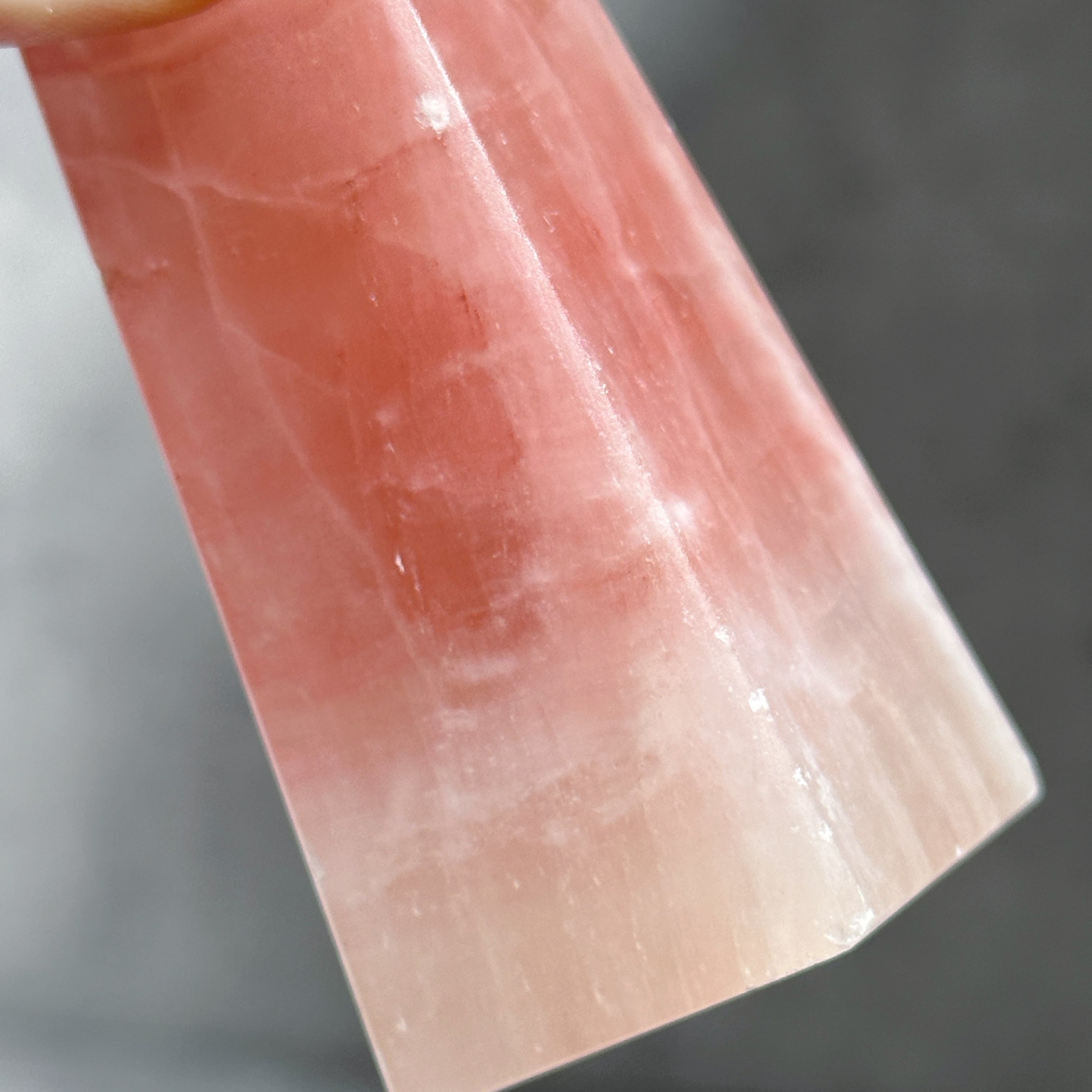 ローズカルサイト タワー型23◇Rose Calcite◇天然石・鉱物