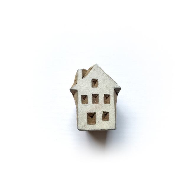 ウッドブロックプリント 家スタンプ Paddle パドル