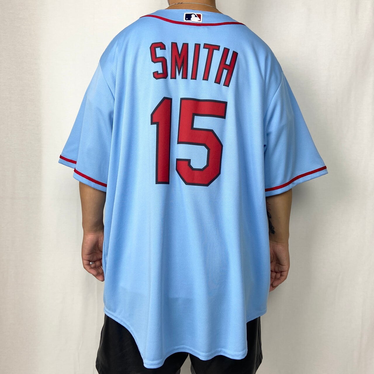 NIKE ナイキ MLB St.Lois Cardinals メッシュ ベースボールシャツ