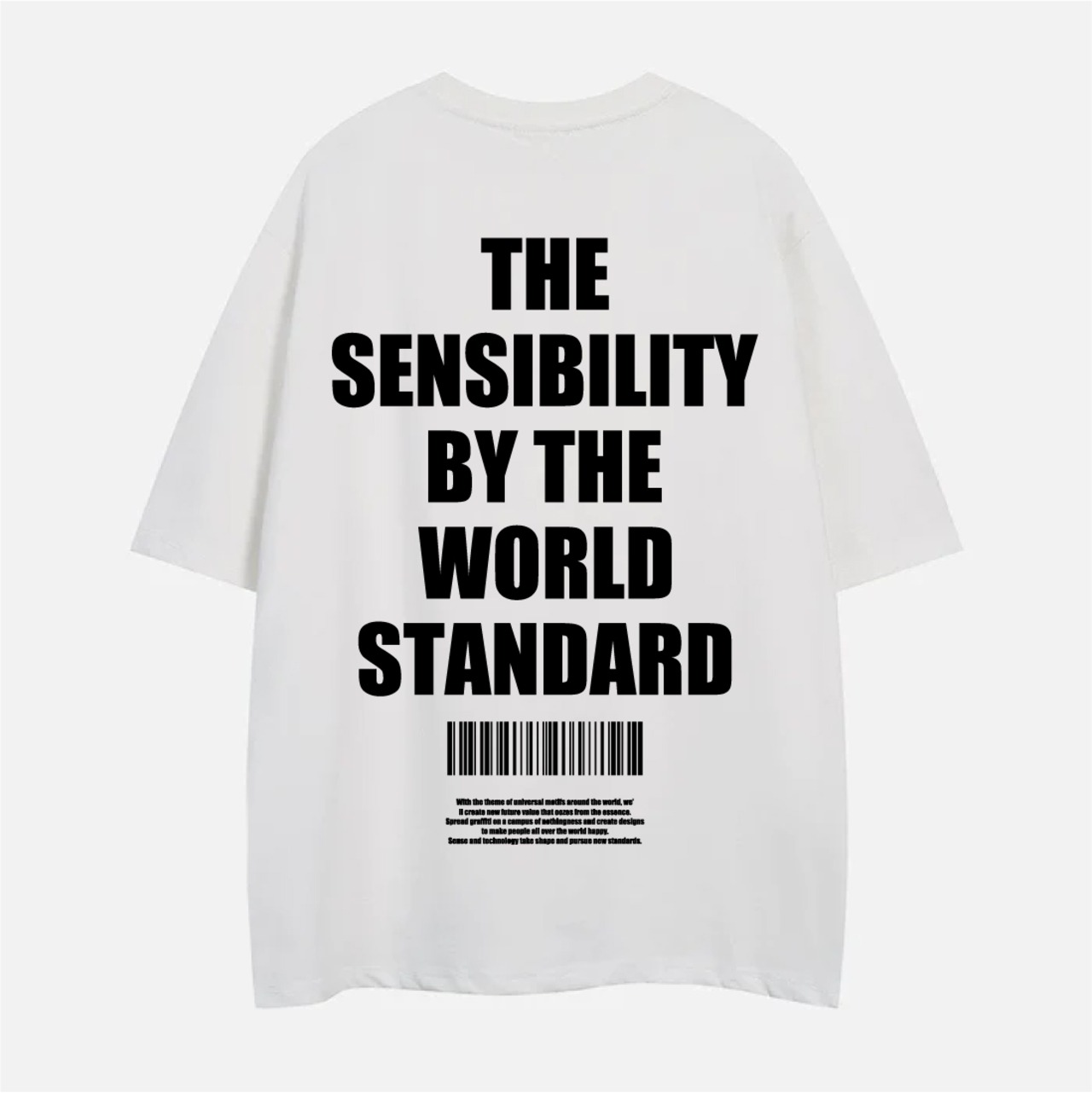 WORLD STANDARD/クルーネックプリントTシャツ/WSHT-079