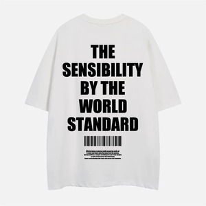 WORLD STANDARD/クルーネックプリントTシャツ/WSHT-079