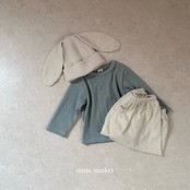 韓国子供服 / mimimarket / 26Autumn / ヒルトンリブT / 秋服 *S~L *