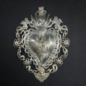 Heart Ex-Voto Monogramed  PGR #K