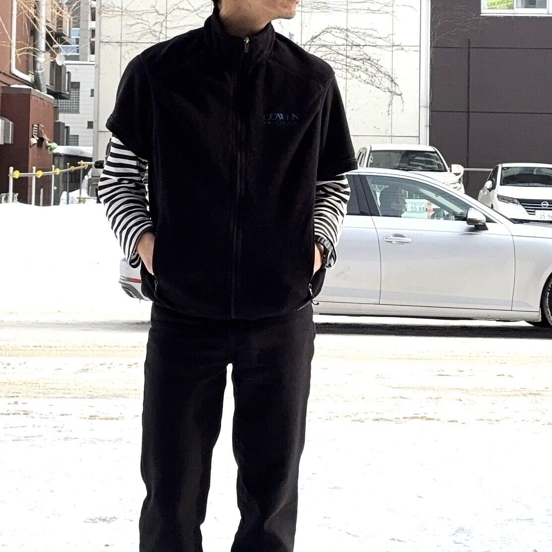 13S patagonia Synchilla Black Fleece Vest-COWEN-【M】 | drop by