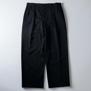 1980's vintage "POLO by Ralph Lauren" wool gabadine wide slacks "made in USA"