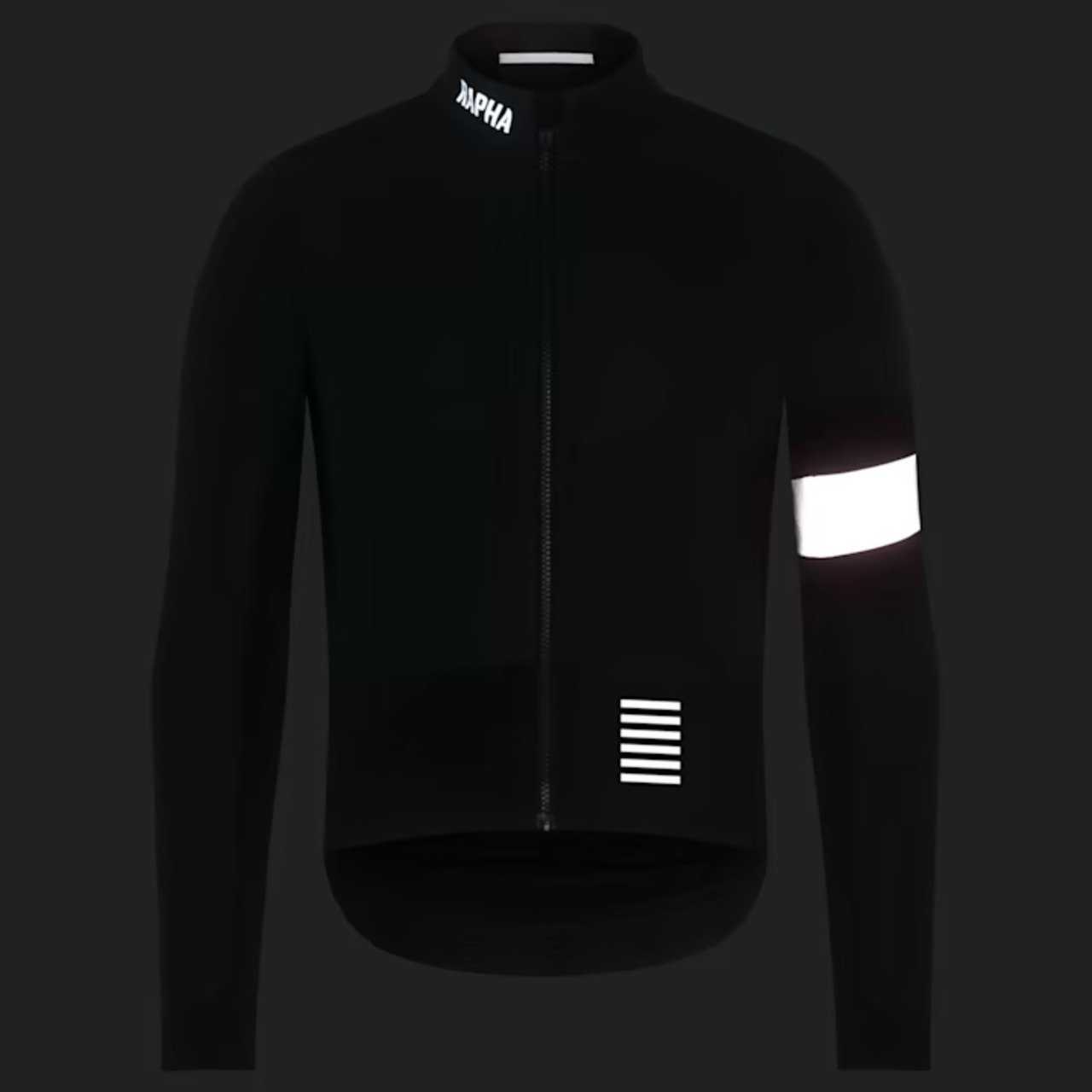 RAPHA MEN'S PRO TEAM WINTER JACKET BLACK/WHITE