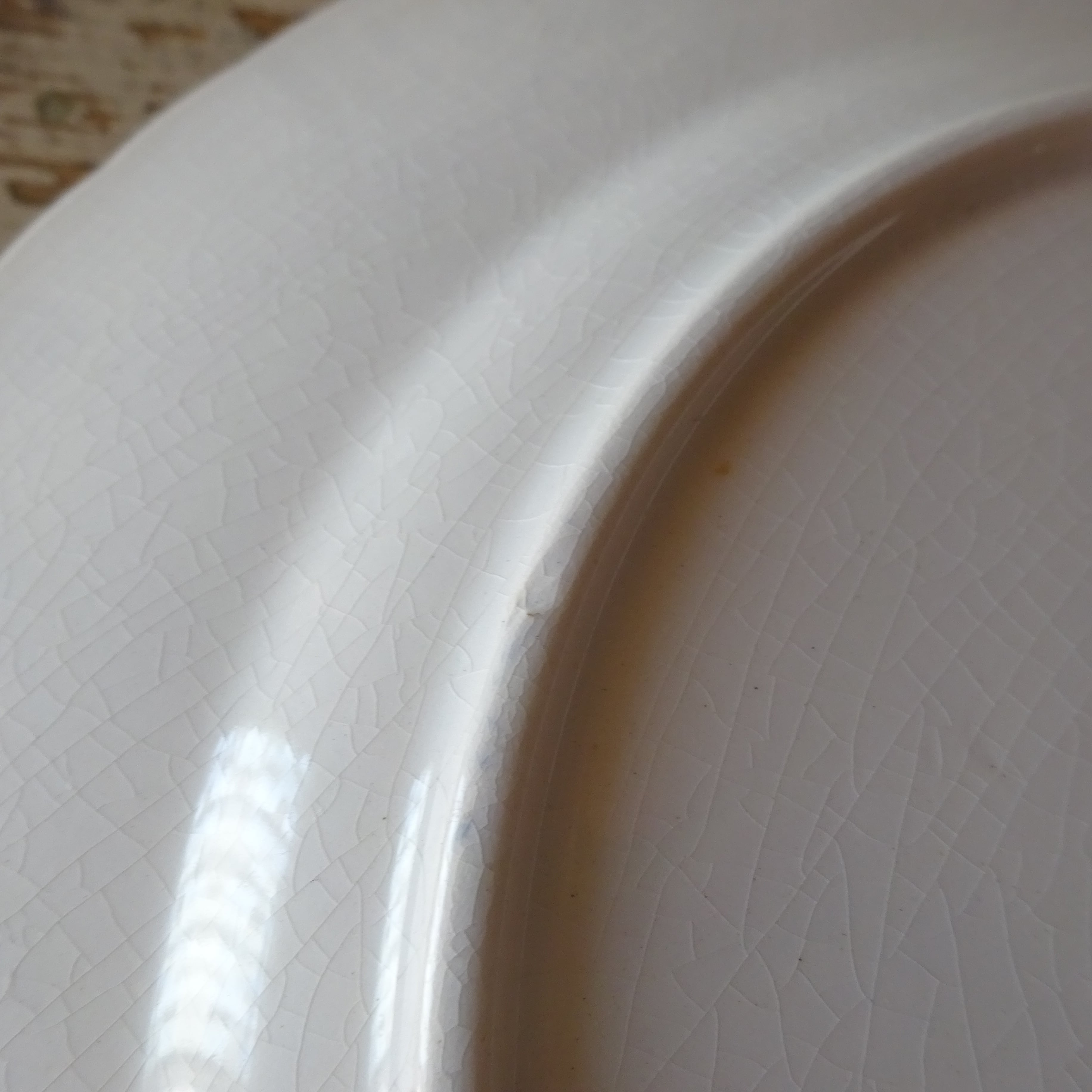 【 Nouveauté 】☆U & C SARREGUEMINES  modèle《AÏDA》assiette plate (A)