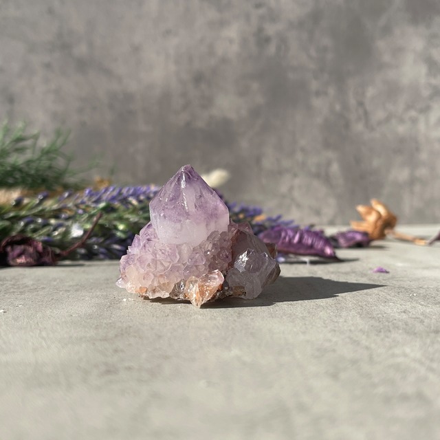 南アフリカ産 カクタスクォーツ｜やさしい色味ときらめき