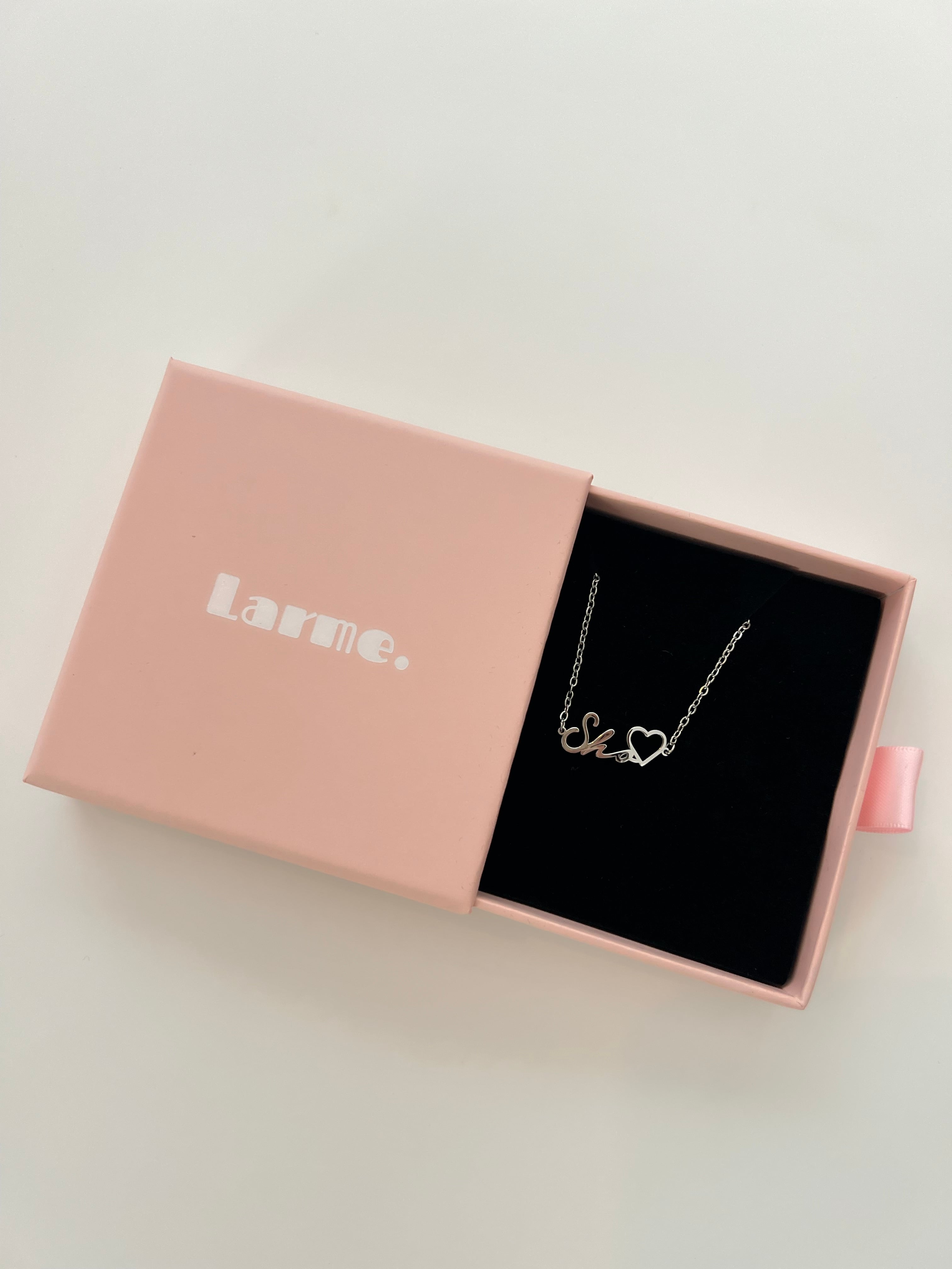 お客♡オーダー 受注】name necklace | Larme.