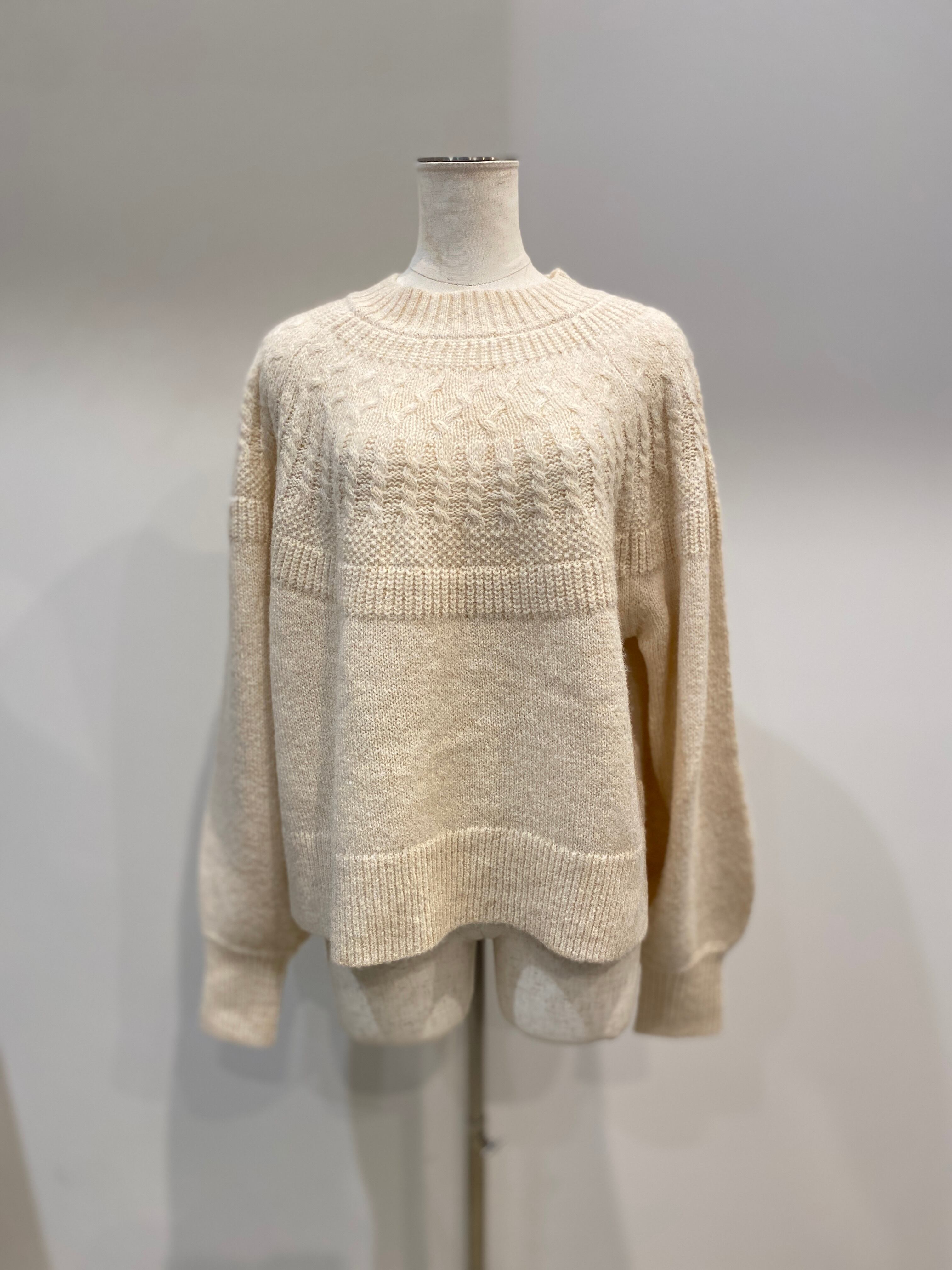 【SELECT】単色フェアアイル柄シンプルPO