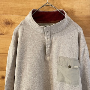 【Woolrich】ハーフボタン スナップ フリース トップス ジャケット アウトドア ウールリッチ アメリカ古着