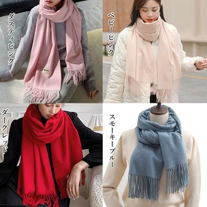 カシミヤタッチ 大判 マフラー レディース 秋冬 韓国 ストール 防寒 おしゃれ かわいい 大人 きれいめ カジュアル 通勤 通学 フリンジ 大人可愛い 大人女子
