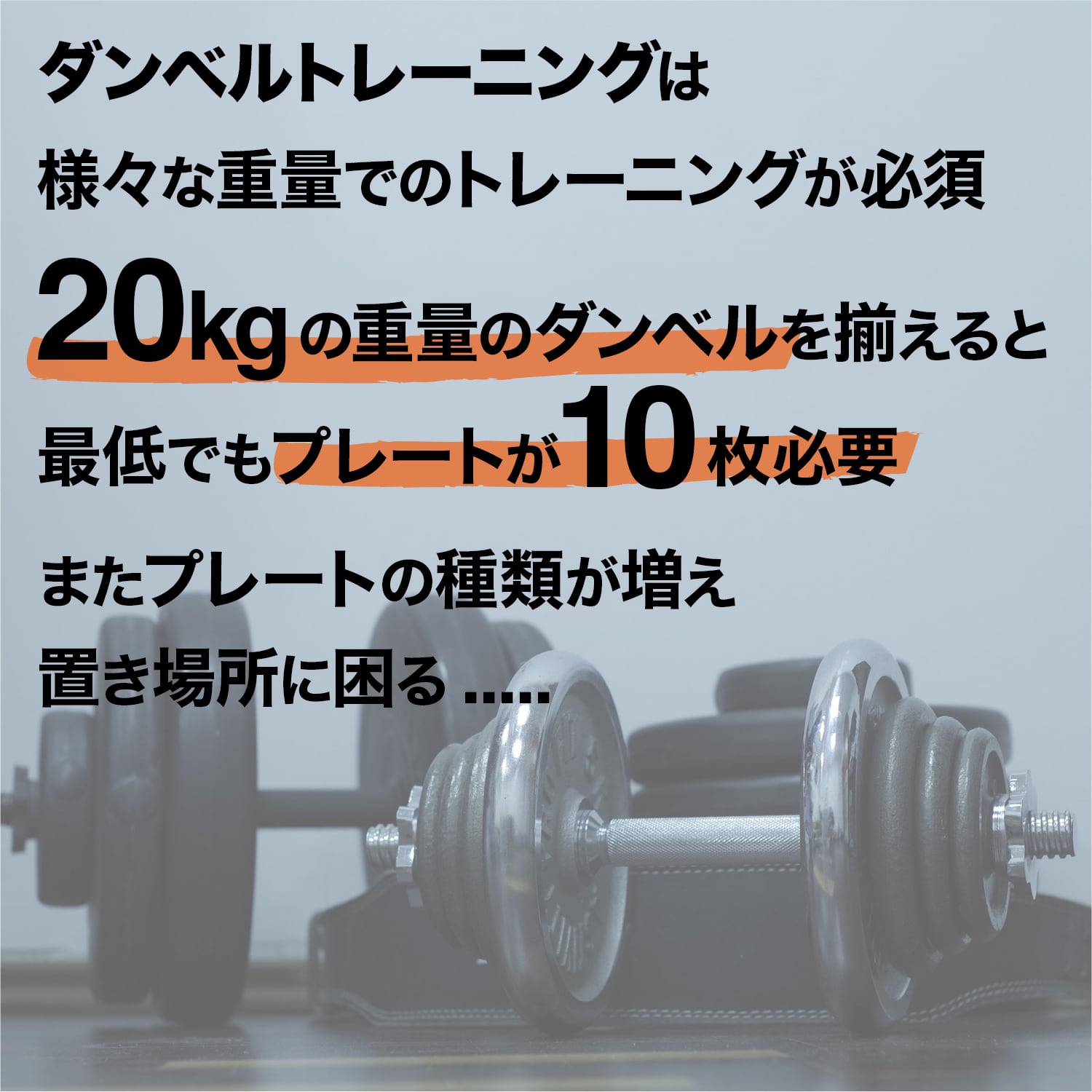 可変式ダンベル 5kg~26kg | MRG JAPAN Direct