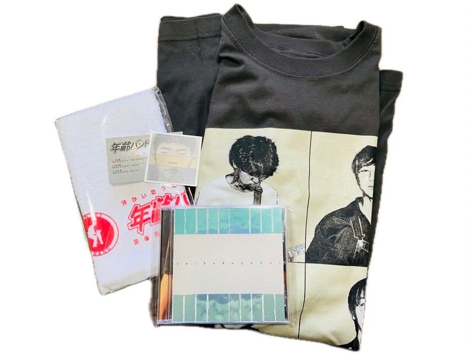 CD＆Tシャツ＆タオル＆ステッカー】年齢バンド / 芝生が青い | HOLIDAY