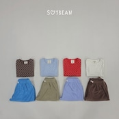 【取寄】SOYBEAN ドットココ上下セット|秋服|韓国子供服| 26/AT