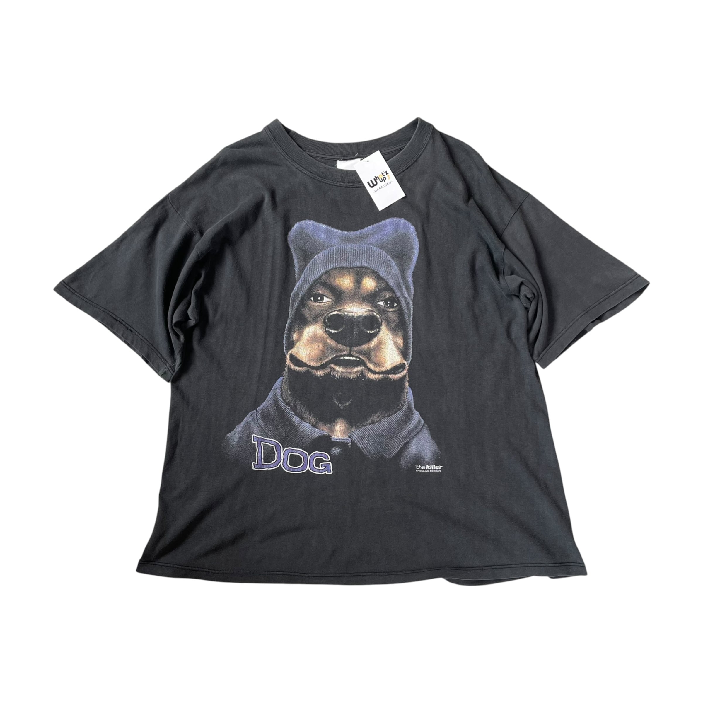 Special!! 1990s Snoog Dog "the Killer" Blue Beanie Dog T-shirt