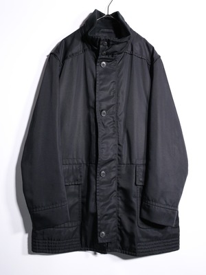 "HUGO BOSS" high- neck zip-up coat jacket