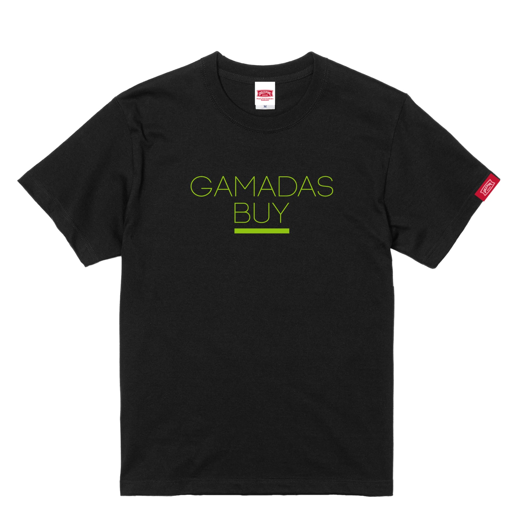 GAMADASBUYⅡ-Tshirt【Adult】Black