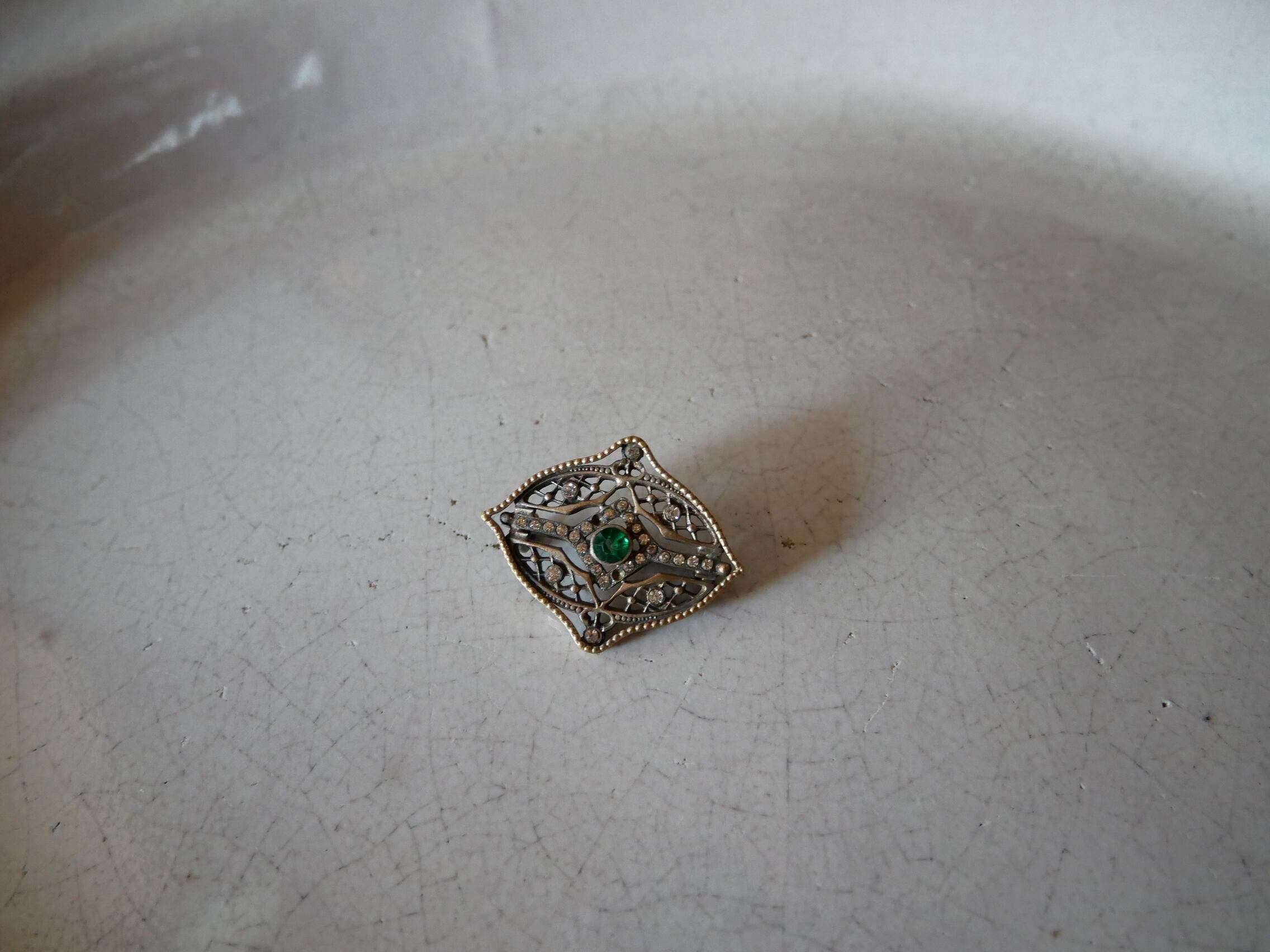 アンティーク ブローチ green フランスアンティーク | フランス