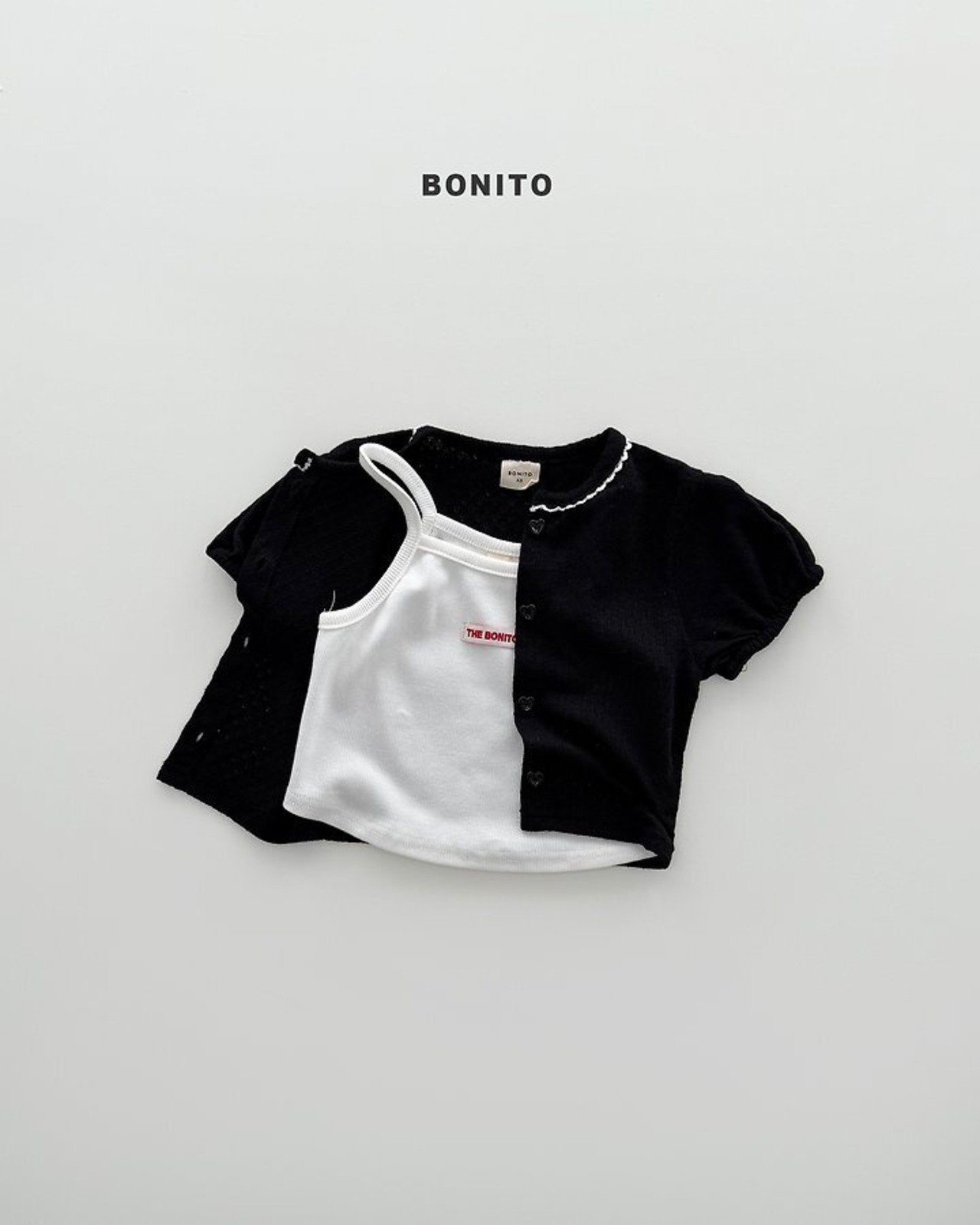 【取寄/韓国直送】BONITO 26/SM ive halfカーディガン｜夏服｜韓国子供服