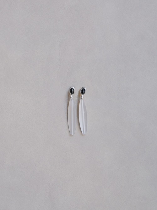 Long drop earrings