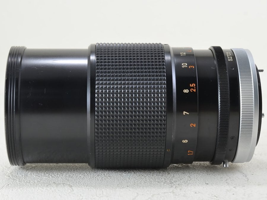 極美品 整備済】Canon FD 135mm f2.5 sc MF 望遠レンズ-