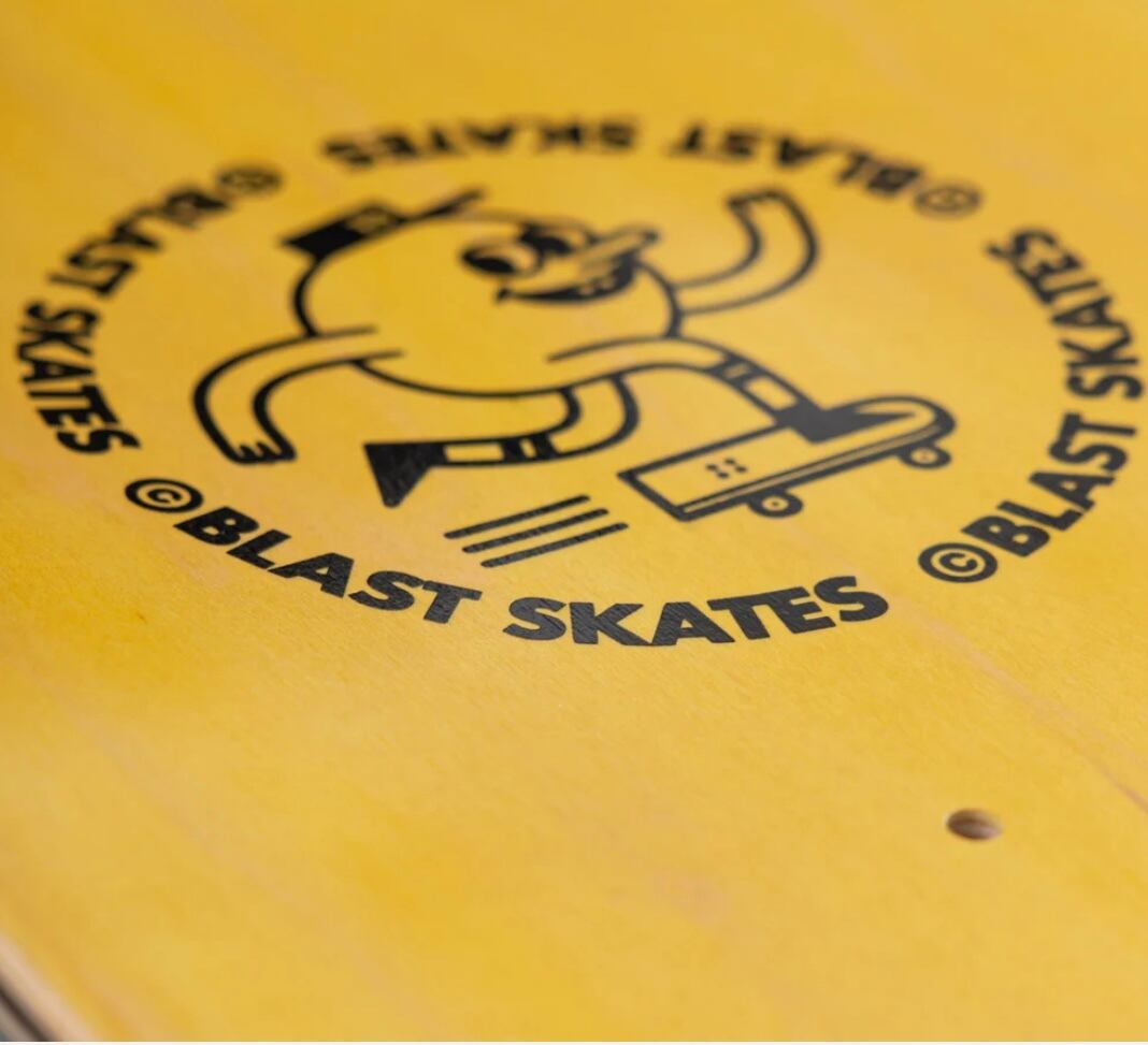 BLAST SKATE】THE D.I.Y DECK by BLAST SKATES | rampLabo