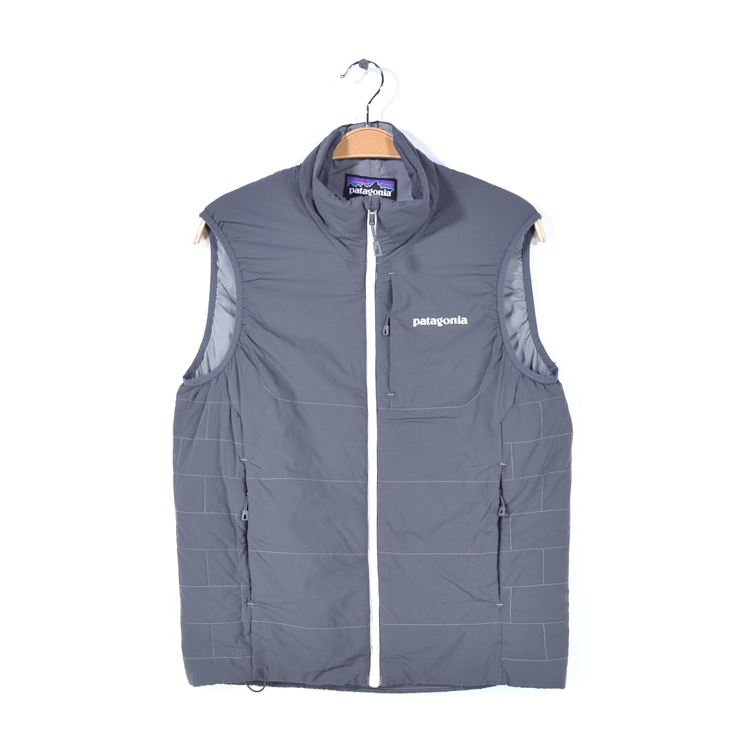 パタゴニア ナノエアベスト アウトドア ベスト グレー PATAGONIA NANO AIR VEST サイズXS 古着 @DD0396