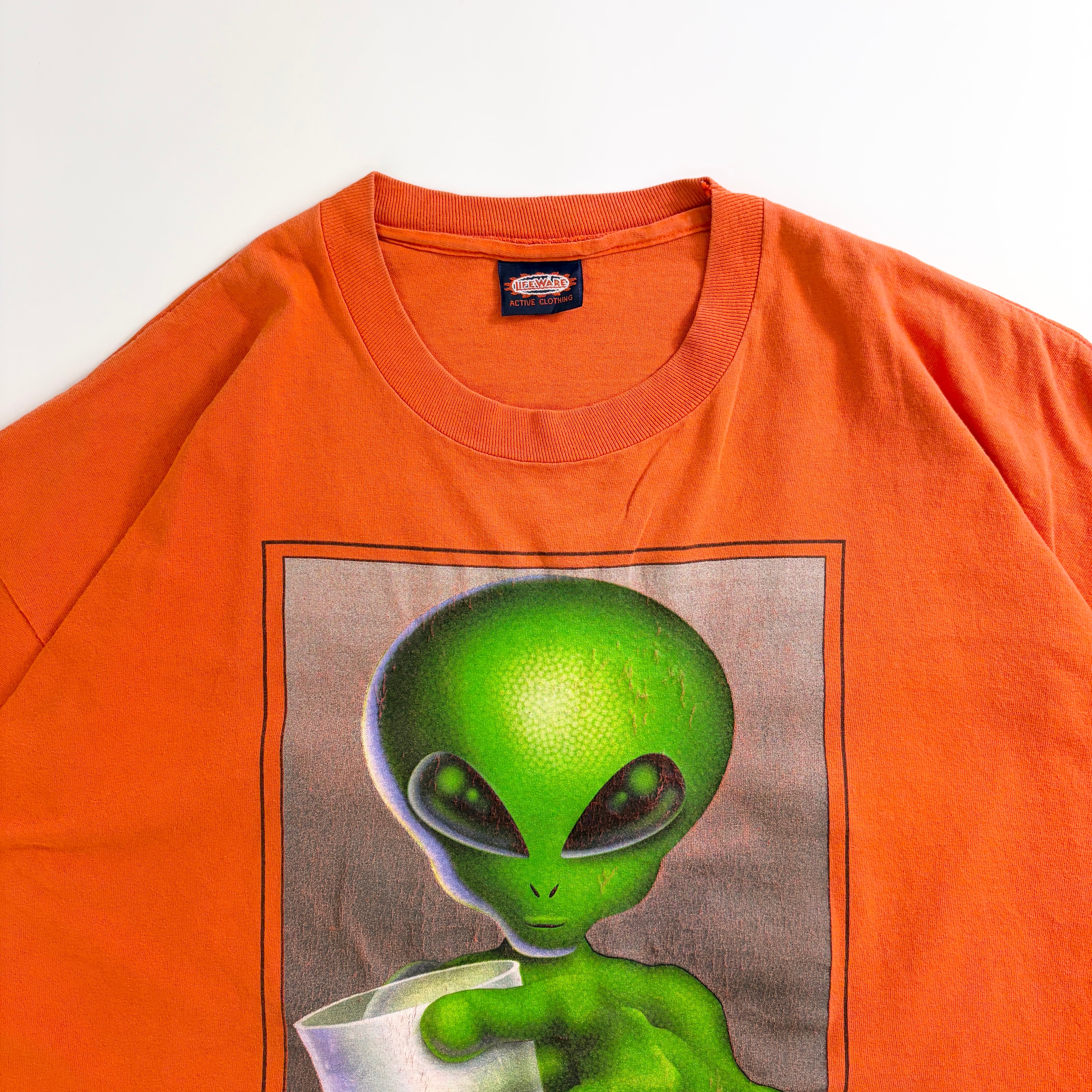 00s Alien Milk Graphic Tee