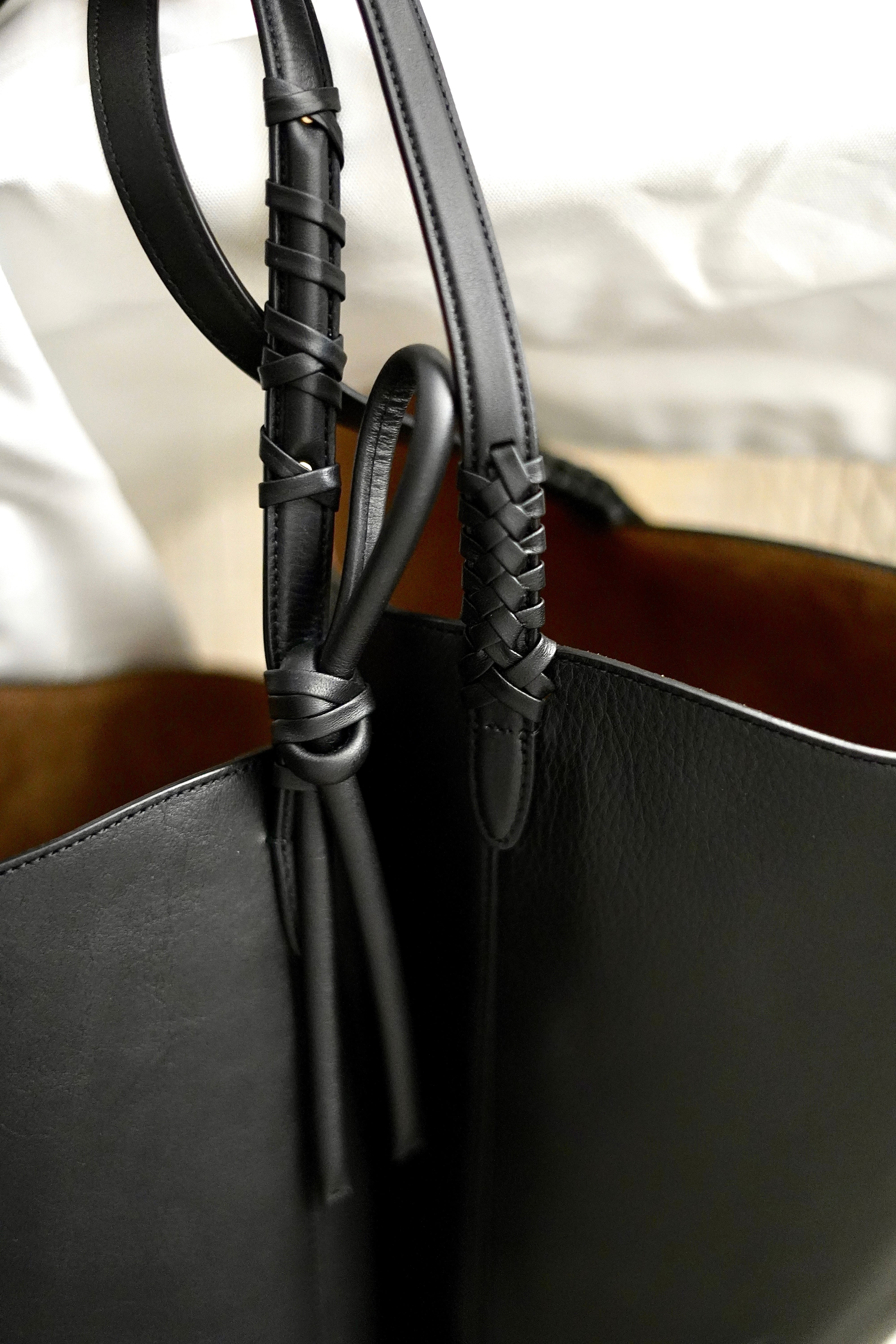 Mame Kurogouchi / Tsuchiya Kaban Bucket Bag S ( BLACK ) | JUQUI Online