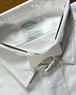 BEAMS別注 ブルックスブラザーズ 白オックスフォードタブカラーシャツ 15-33 ユーズド
