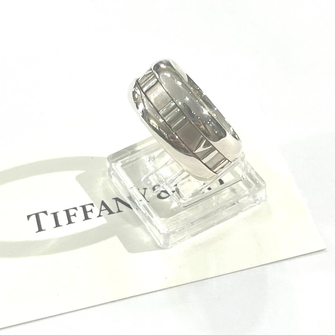 希少【TIFFANY&CO】【15号 】2530 出会うべき、名品 ぽってりシルバー