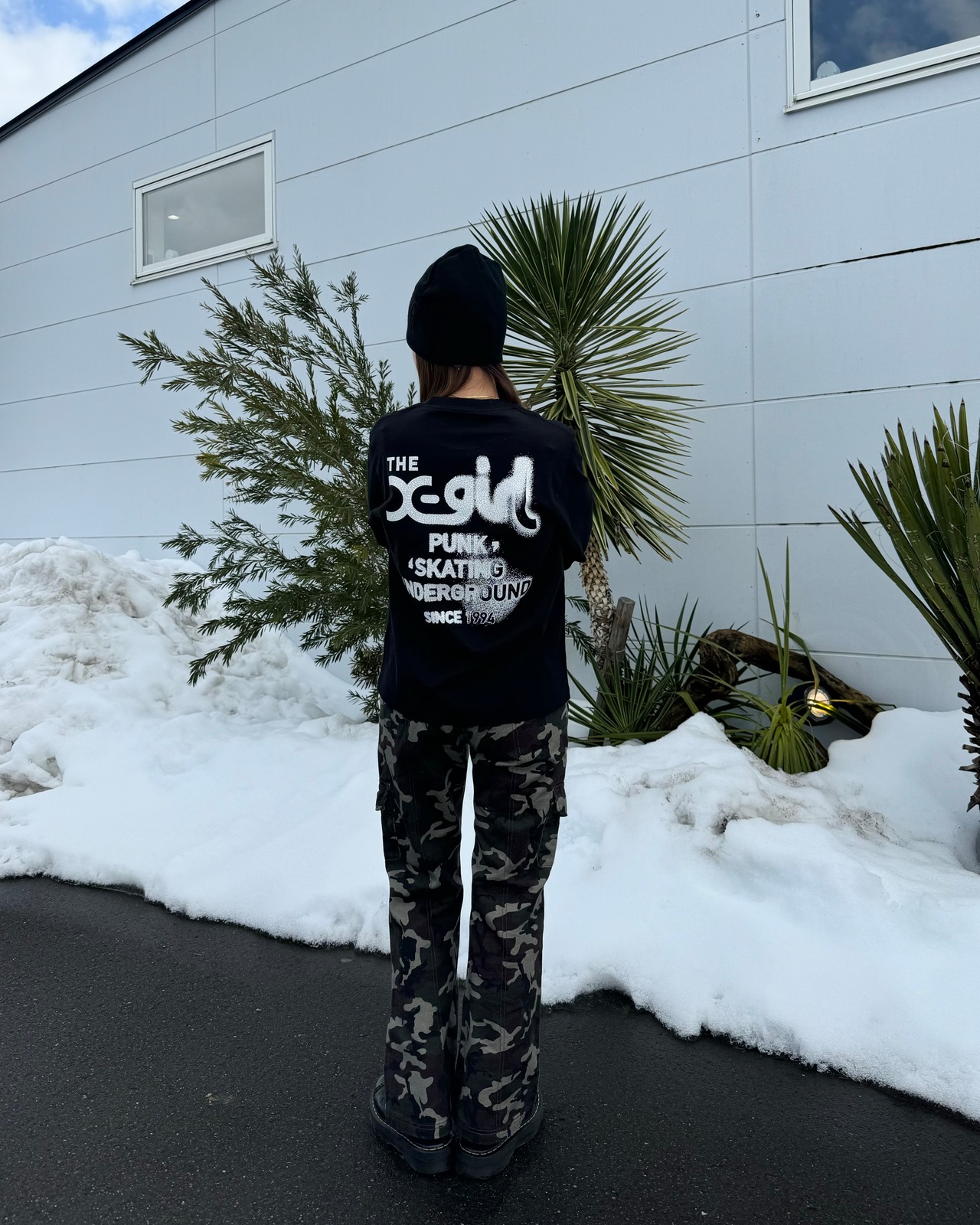 【X-girl】 LOW RISE HIP LOGO PANTS【エックスガール】