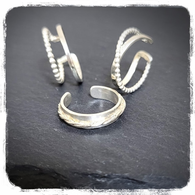 Silver950 simple earcuff