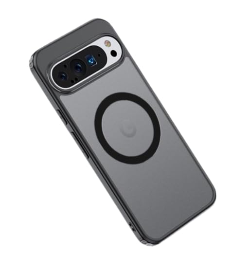 RYUHOU Google Pixel 9 / Pixel9 pro スマホケース カバー ケース 【米軍 MIL 規格・ Magsafe 対応】 Wlons耐衝撃 半透明 指紋防止 マット感 黄ばみ防止