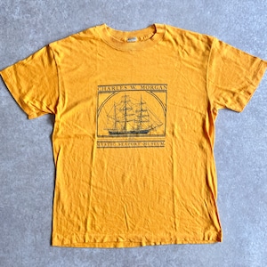 1980s CHED by Anvil "Charles W. Morgan" Tee XL Made in USA