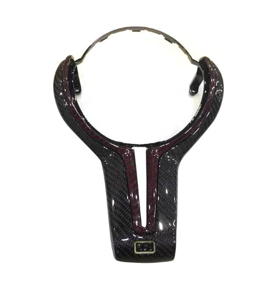 ステアリング トリムカバー カーボンファイバー BMW M2 F87 M3 F80 M4