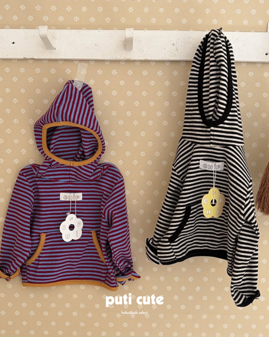 70-110 ꒰ 予約 ꒱ High neck hood T / CHIP ⸝⋆
