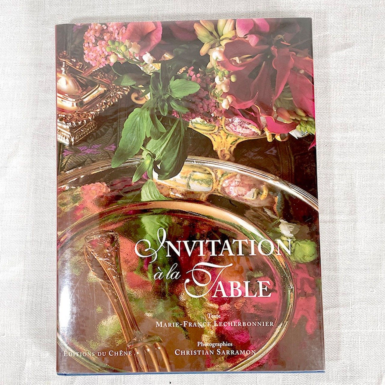 フランス古本　Invitation a la Table 　フランスのテーブルセッティング　 12psdi15