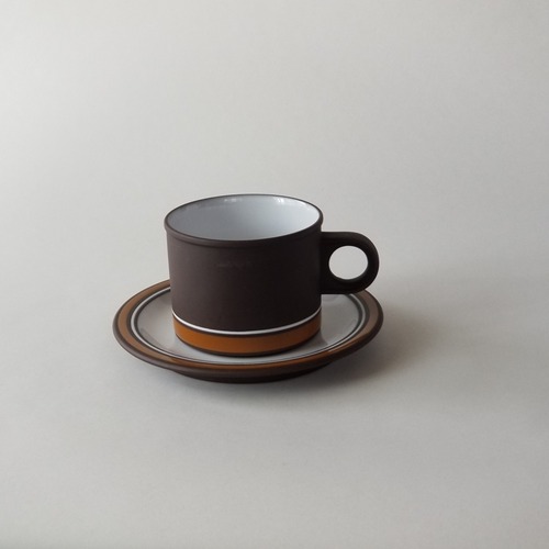 HORNSEA　ホーンジー　Contour　カップ＆ソーサー