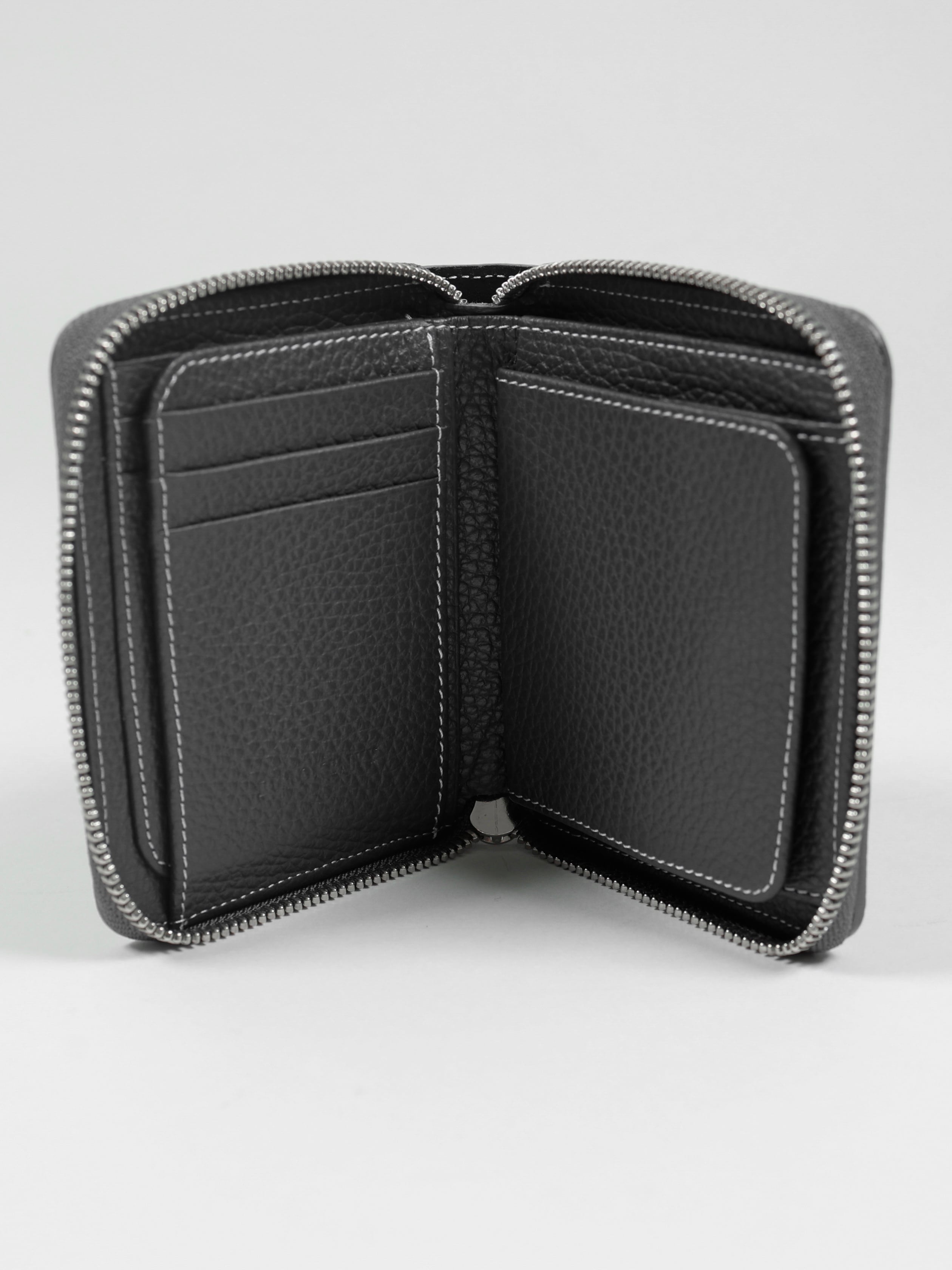 即納在庫あり】Italian Emboss Middle Wallet 【イタリア・マスト