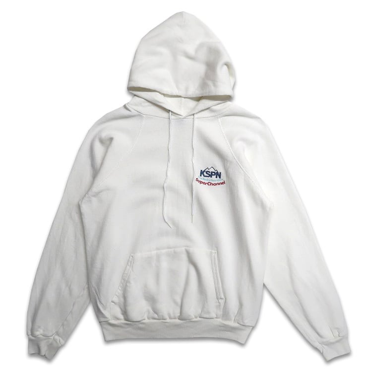 vintageヴィンテージニットガウンホワイトフーディーレトロUSA海外古着 VINTAGE セーター ニット 「ヴィンテージ古着」80-90's SANTANA