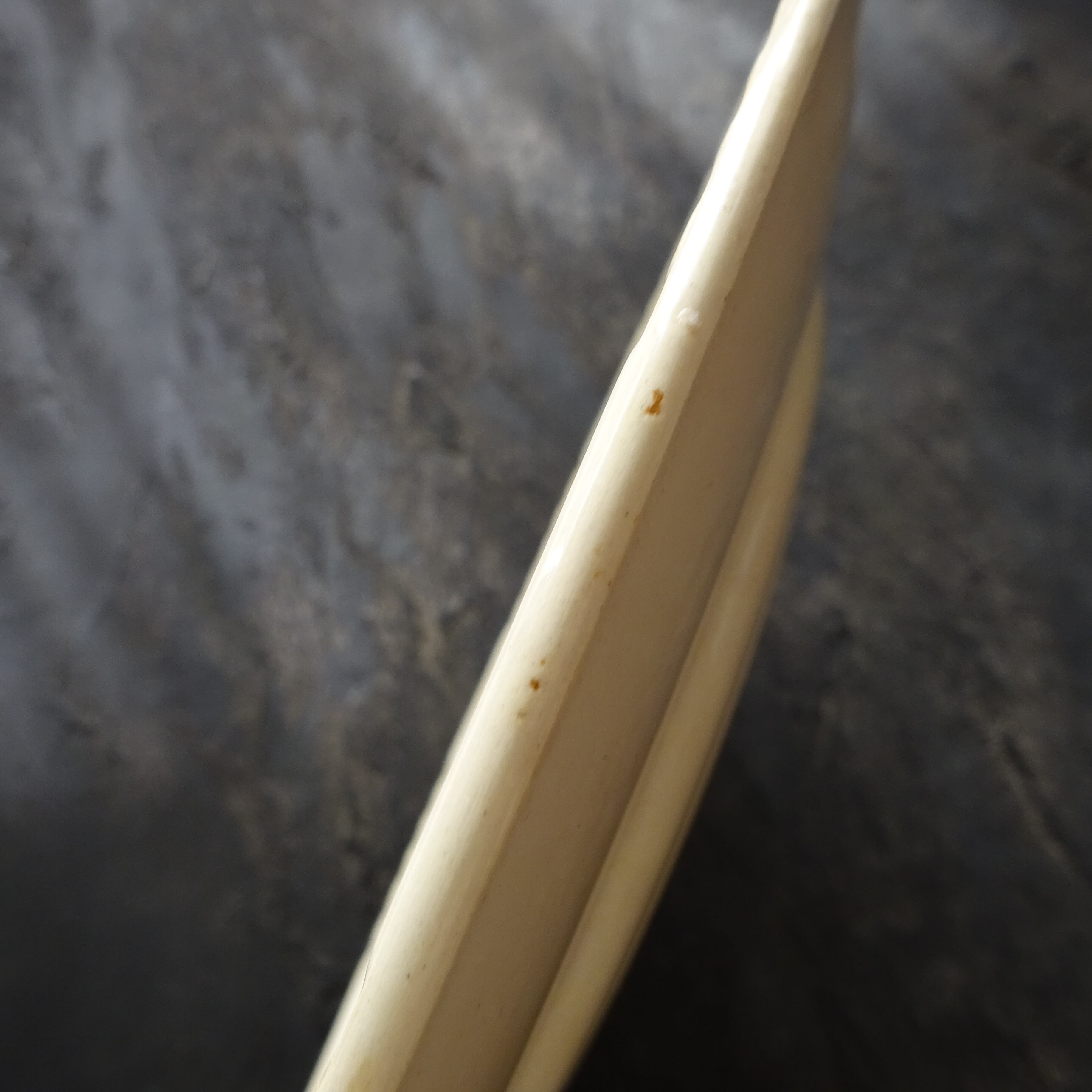 【 Épuisé 】KG Lunéville  modèle《Rocaille》Assiette plate (C)