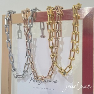 dunkle chain necklace #N1005