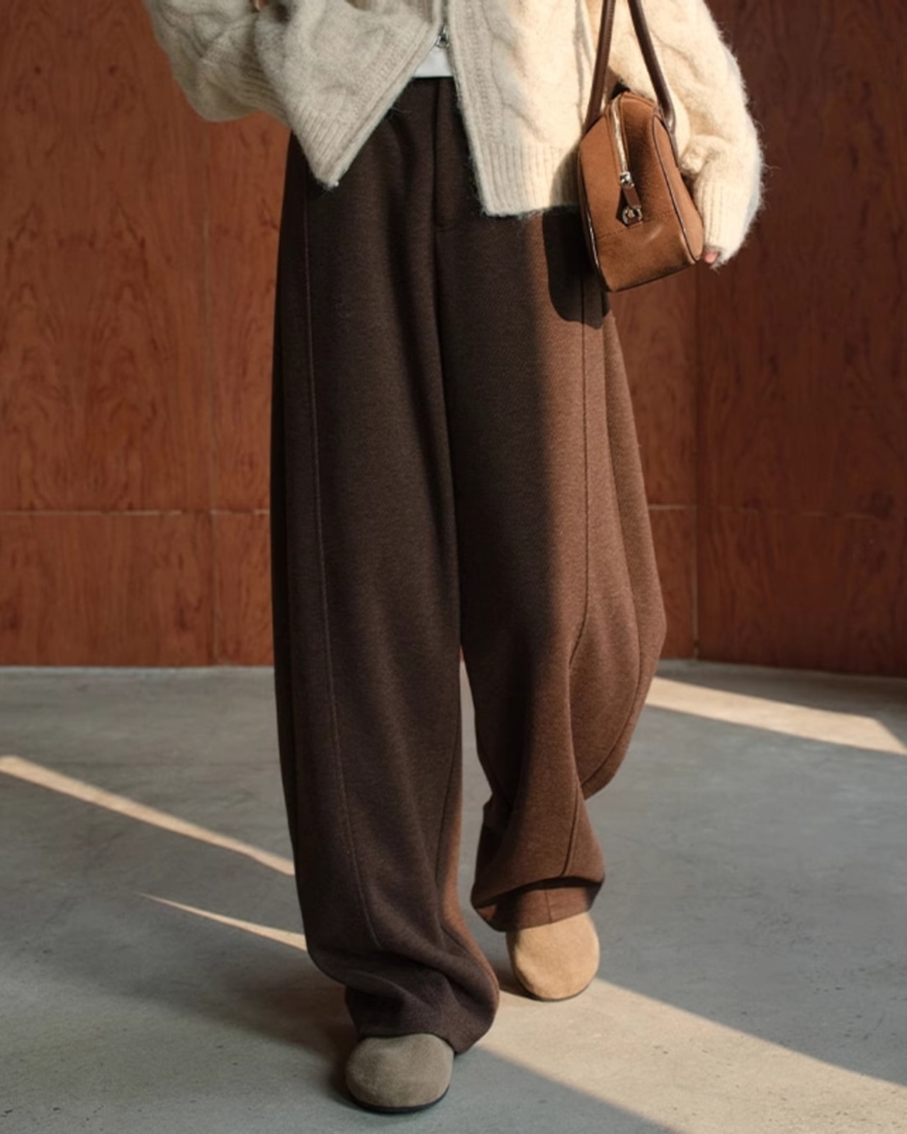 Wide straight Pants N1005